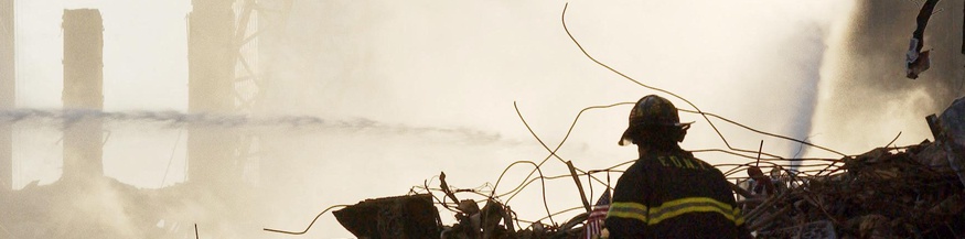 Aufräumarbeiten auf Ground Zero