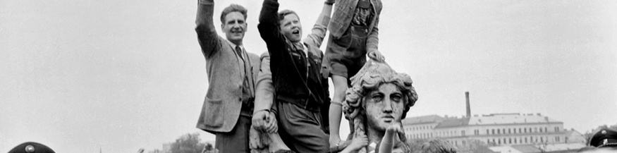Jubel -  Staatsvertragsunterzeichnung 15. Mai 1955