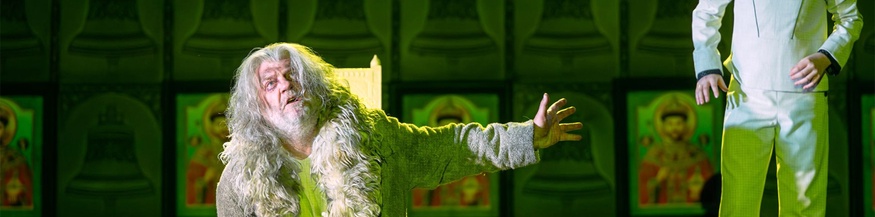 "Boris Godunow", Szenenausschnitt: Sir Bryn Terfel und Robert Berry-Roe