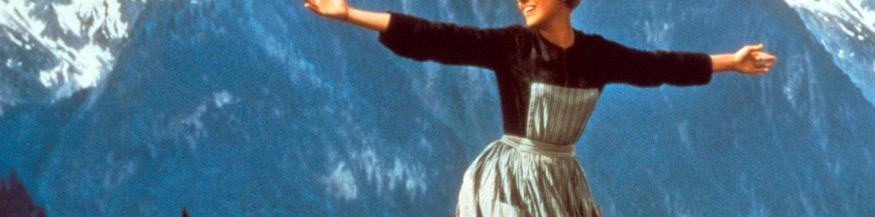 Julie Andrews in "The Sound of Music"