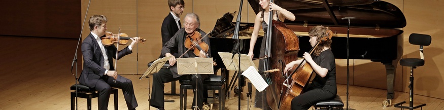 Renaud Capucon, Violine; Gérard Caussé, Viola; Julia Hagen, Violoncello, Lorraine Campet, Kontrabaß; Guillaume Bellom, Klavier. 