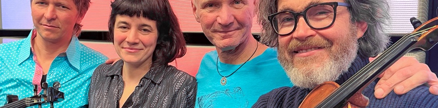 Johanna Kugler, Aliosha Biz, Bernie Mallinger und Usa von Stietencron