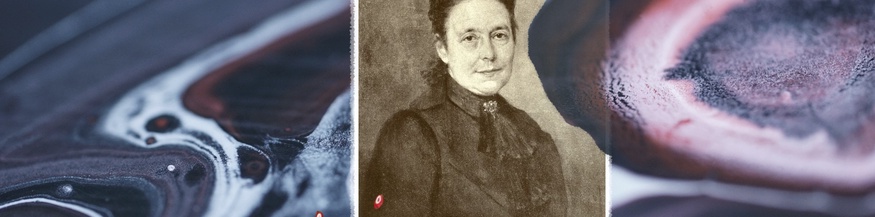 Marianne Hainisch auf einem Schüttbild