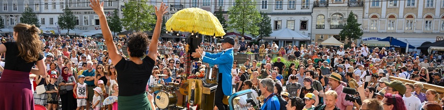 Linzer Pflasterspektakel mit sehr viel Publikum, 2024