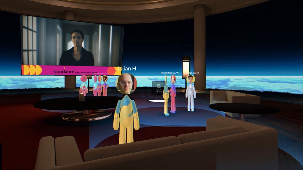Virtueller Raum beim Sundance Festival