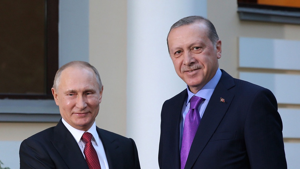 Wladimir Putin und Recep Tayyip Erdogan