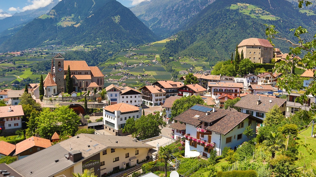 Südtirol, Schenna, Landschaft