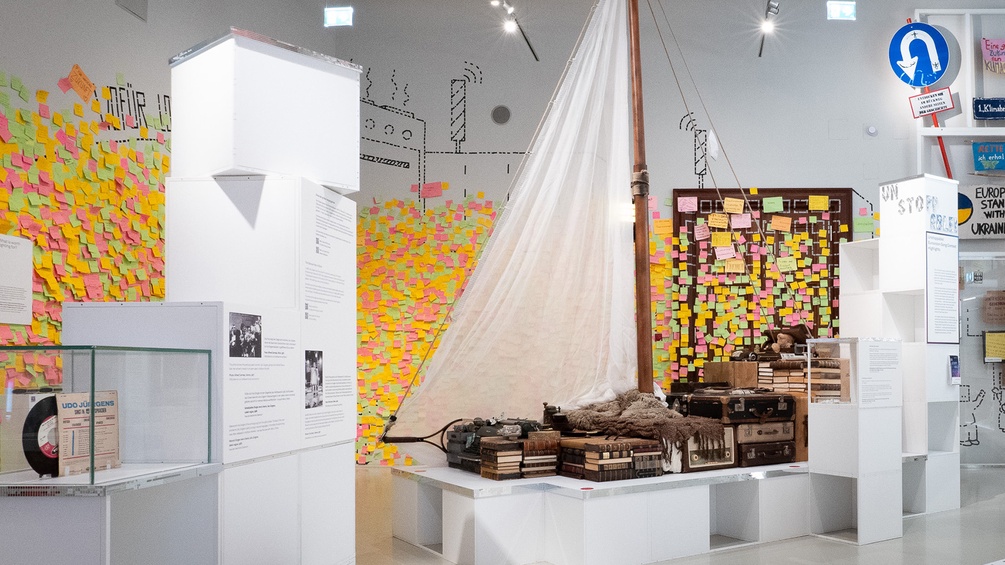 Unstoppable! im hdgö: "Eurovision Song Contest als Zeitgeschichte", Ausstellungsansicht