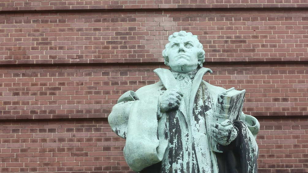 Statue von Martin Luther 
