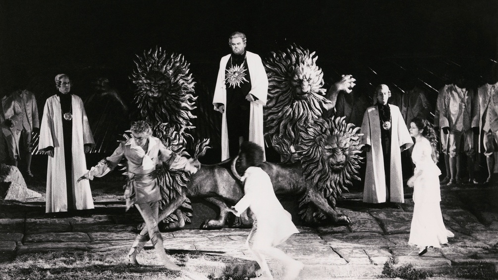 PICTUREDESK.COM/BRANDSTAETTER IMAGES/BARBARA PFLAUM Martti Talvela in "Der Zauberflöte", 1978