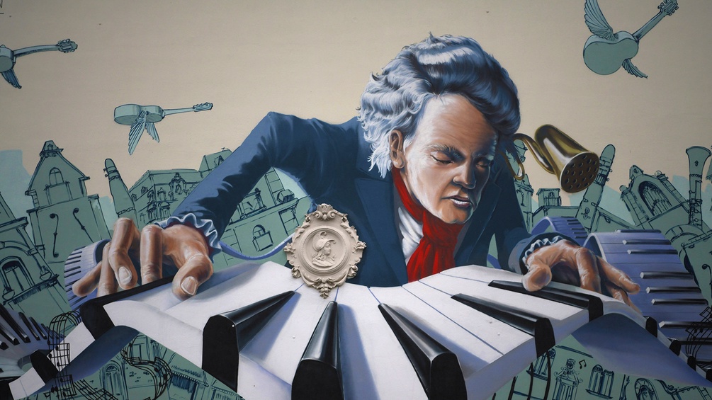 Beethoven-Graffiti