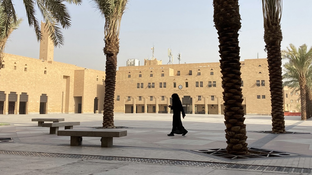 PICTUREDESK.COM/DPA/JOHANNES SADEK Al-Safat-Platz in Saudi Arabien
