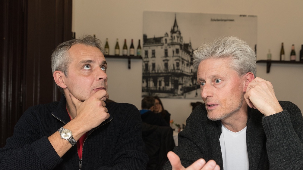 PICTUREDESK.COM/KURIER/GILBERT NOVY Thomas Maurer und Florian Scheuba