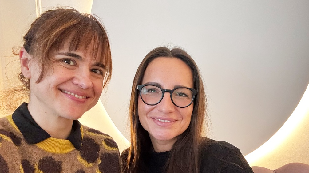 Mari Lang und Sabrina Praszkowski