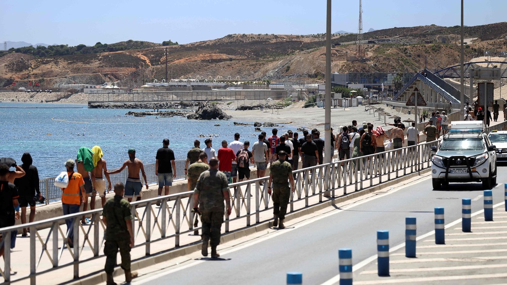 Flüchtlinge in Ceuta