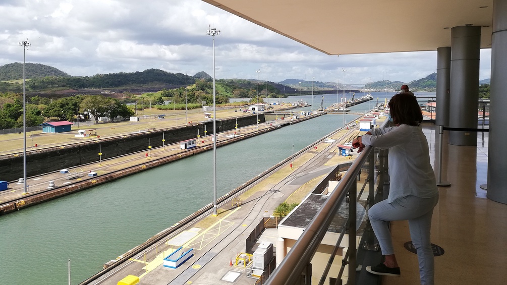 Panama-Kanal, Miraflores Schleusen