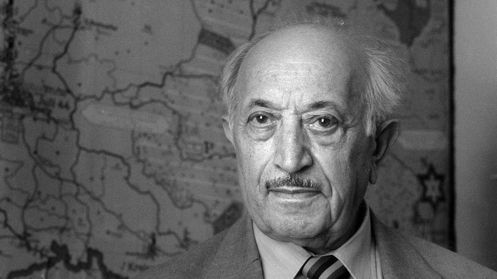 PICTUREDESK.COM/ULLSTEIN BILD/FONDATION HORST TAPPE Simon Wiesenthal, 1983