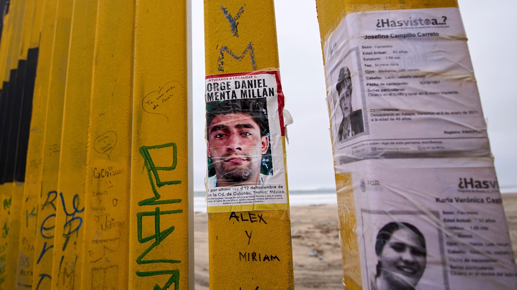 Suchinserate vermisster Menschen in Mexiko