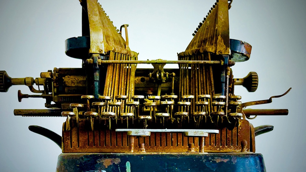 Alte Schreibmaschine