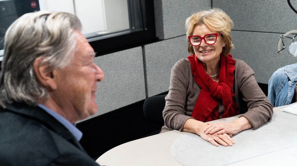 Andreas Obrecht und Edit Schlaffer