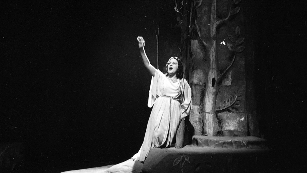 "Daphne", 1950. Neuinszenierung im Theater an der Wien