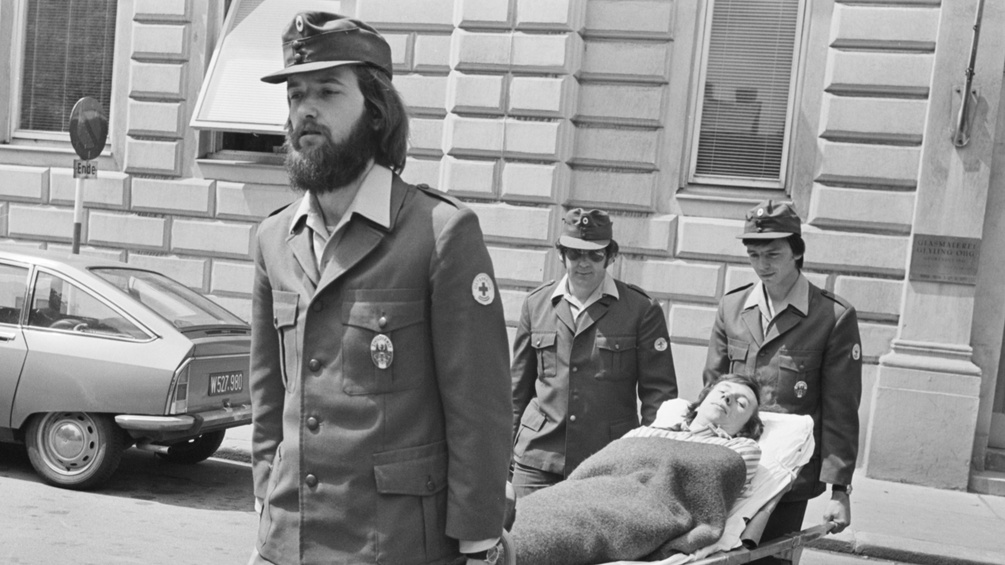 Zivildiener im Einsatz , 1975
