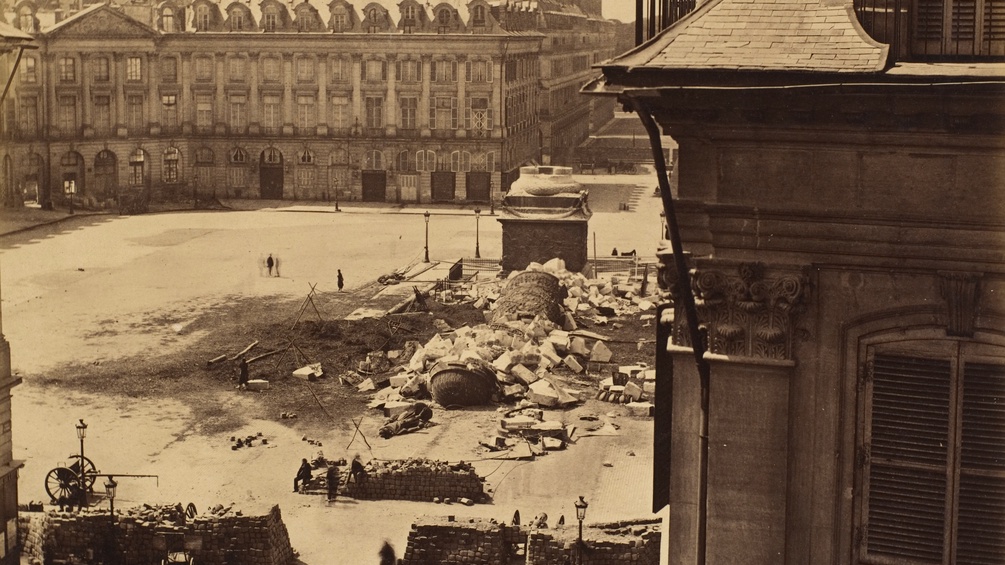Sturz der Colonne Vendôme, 1871