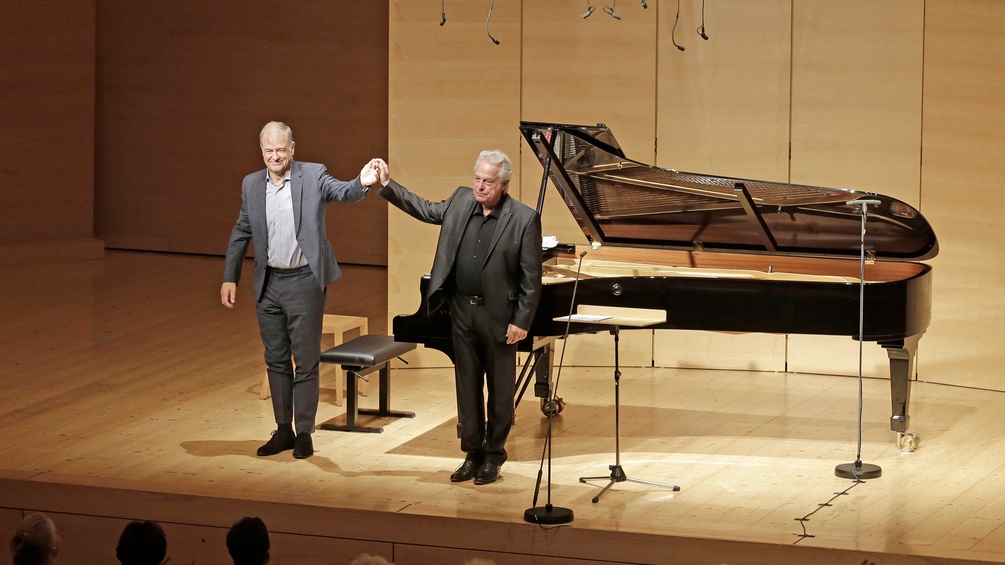 Christoph Prégardien und Julius Drake