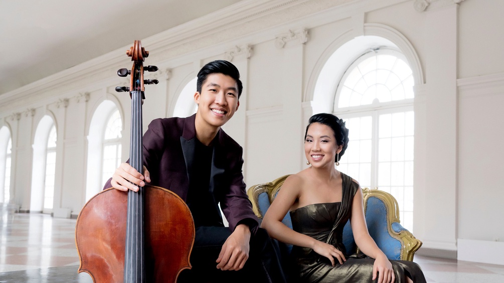 Das Geschwister-Duo Bryan Cheng und Silvie Cheng