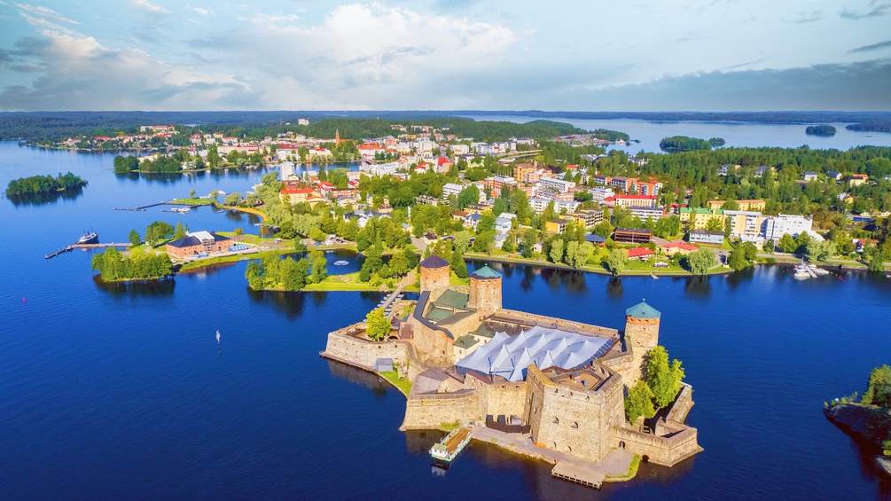 Savonlinna in Finnland 