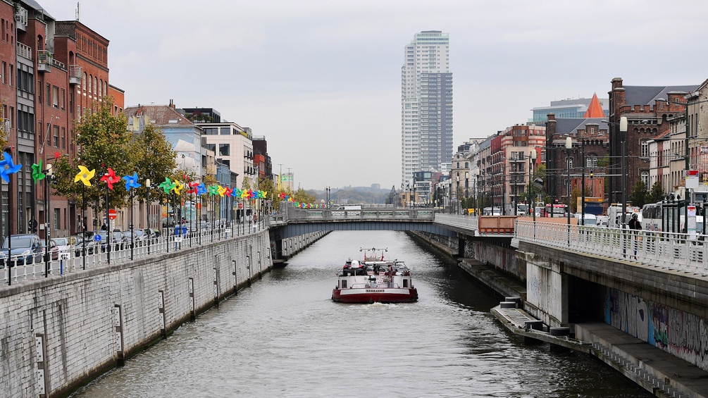 Der Kanal in Brüssel