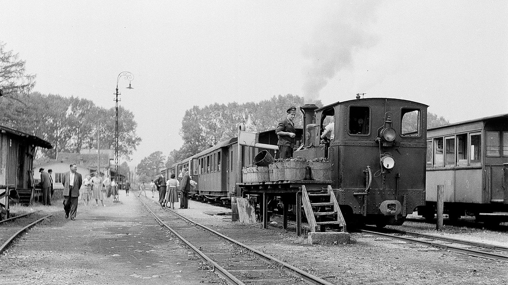 Salzkammergut-Lokalbahn, 1955