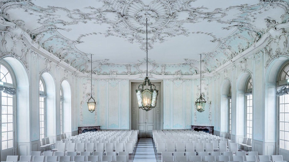 Mozartsaal des Schlosses Schwetzingen