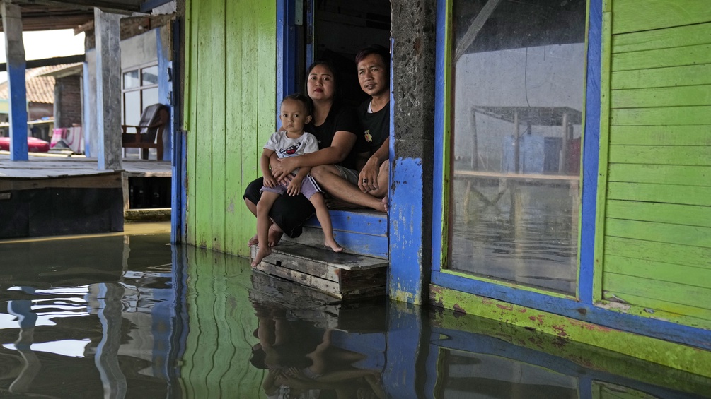 AP/DITA ALANGKARA Überflutetes Jakarta