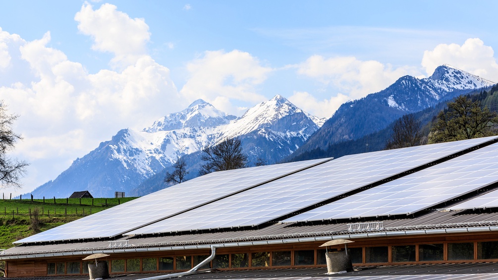 Nutzung der Sonnenenergie durch Photovoltaik