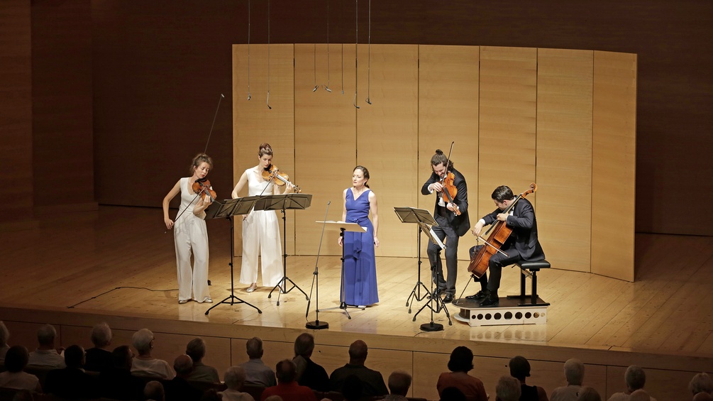 SCHUBERTIADE SCHWARZENBERG Aris Quartett und Christiane Karg