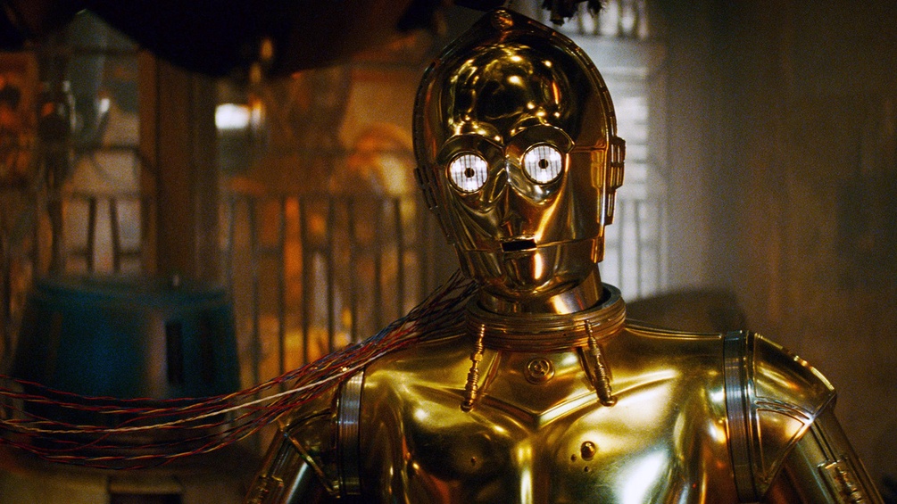 PICTUREDESK.COM/EVERETT COLLECTION/WALT DISNEY C-3PO, eine humorlose, humanoide Roboterfigur aus der Star-Wars-Reihe