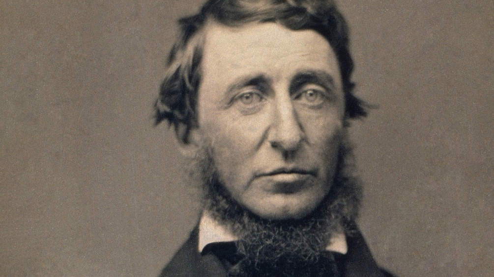 Henry David Thoreau; historische Aufnahme aus 1856