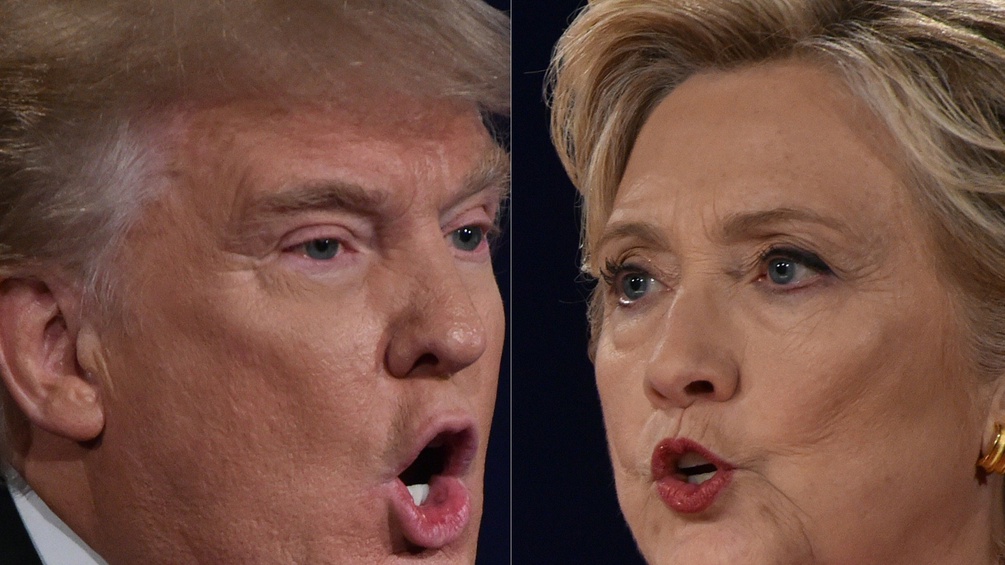 Donald Trump und Hillary Clinton