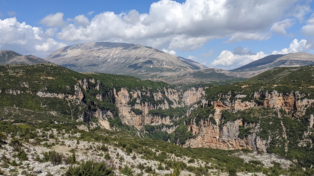 Gebirgsplateau von Nivica, Albanien