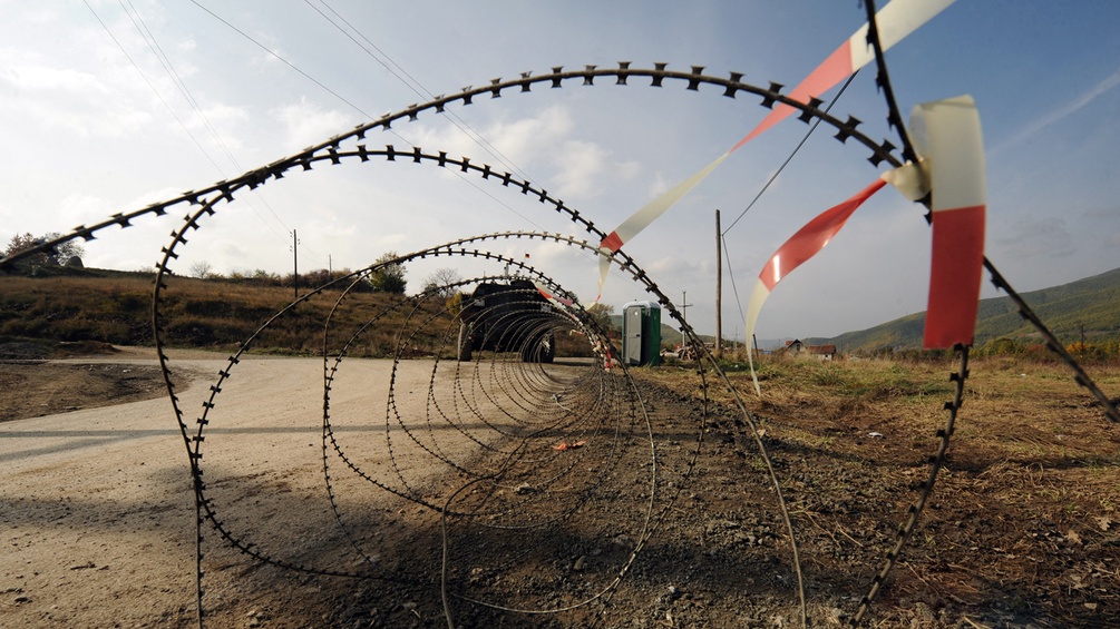 Grenzübergang Kosovo