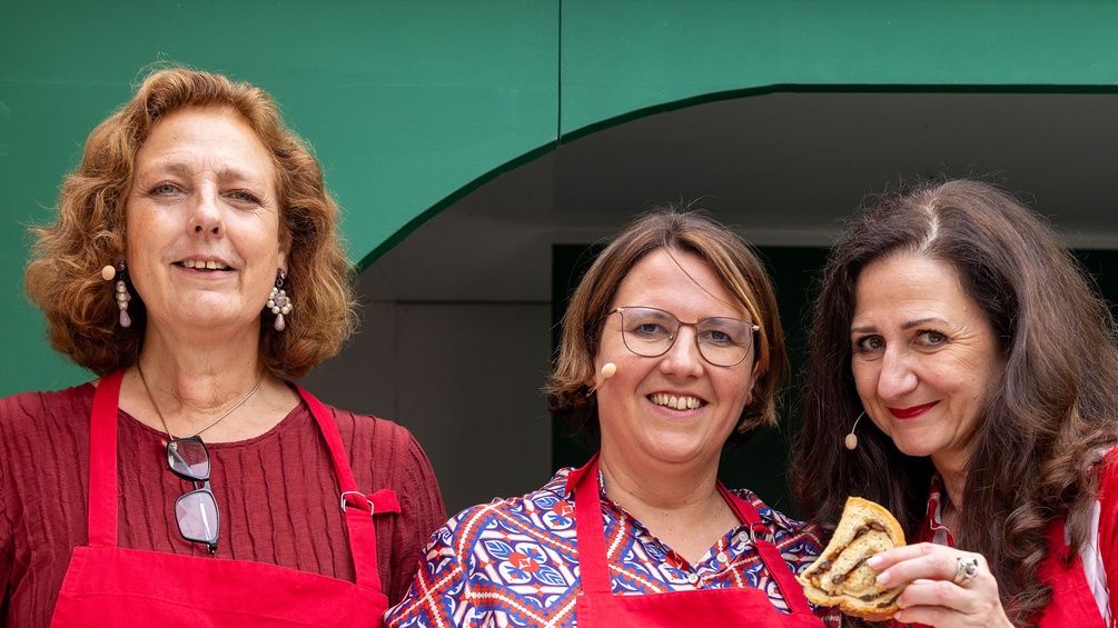 MARTINA BERGER Silvia Lahner, Marion Rothschopf-Herzog und Nadja Kayali