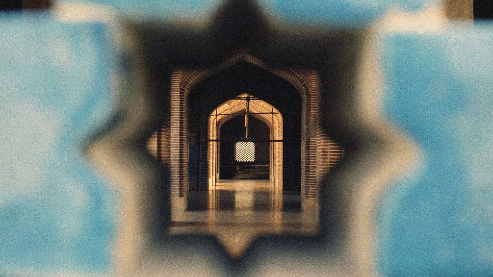 Fenster einer Moschee