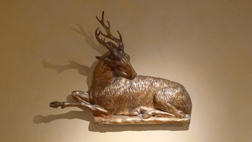 Hirschskulptur