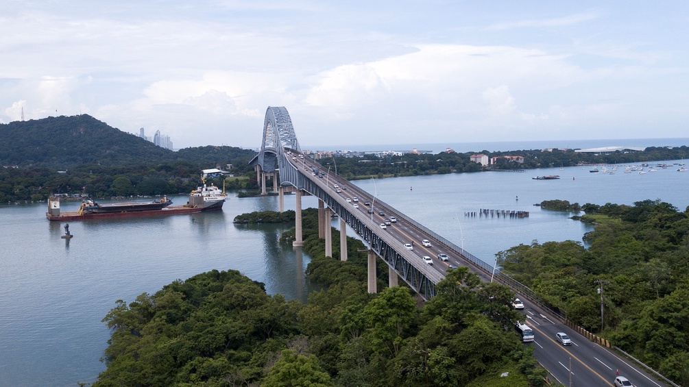 Straßenbrücke in Panama, Puente de las Américas