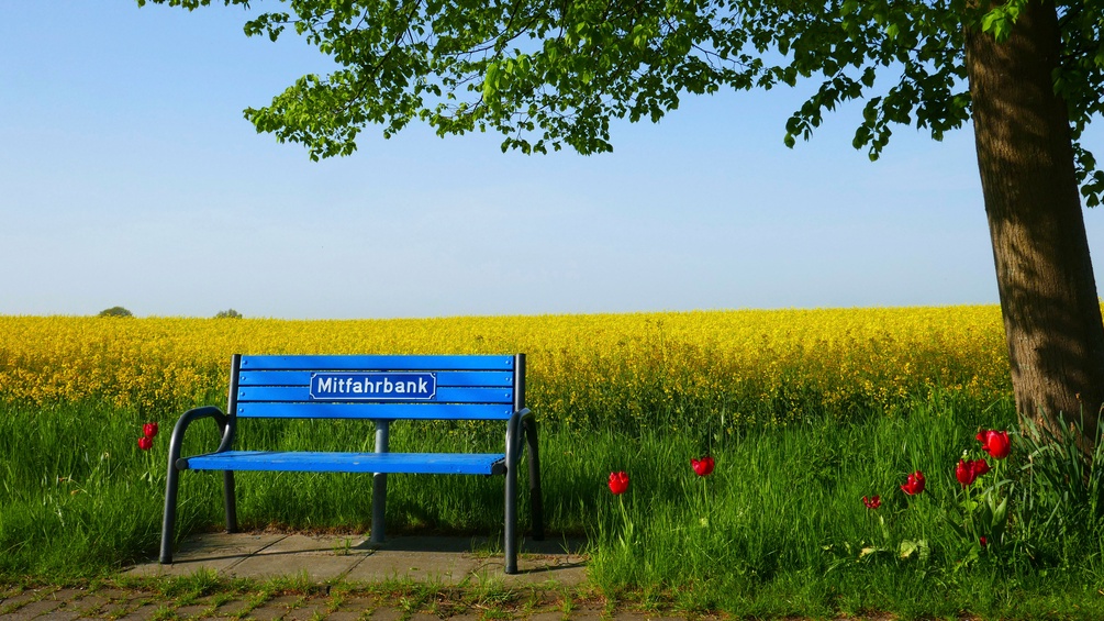 Mitfahrgelegenheit Bank in der Schweiz