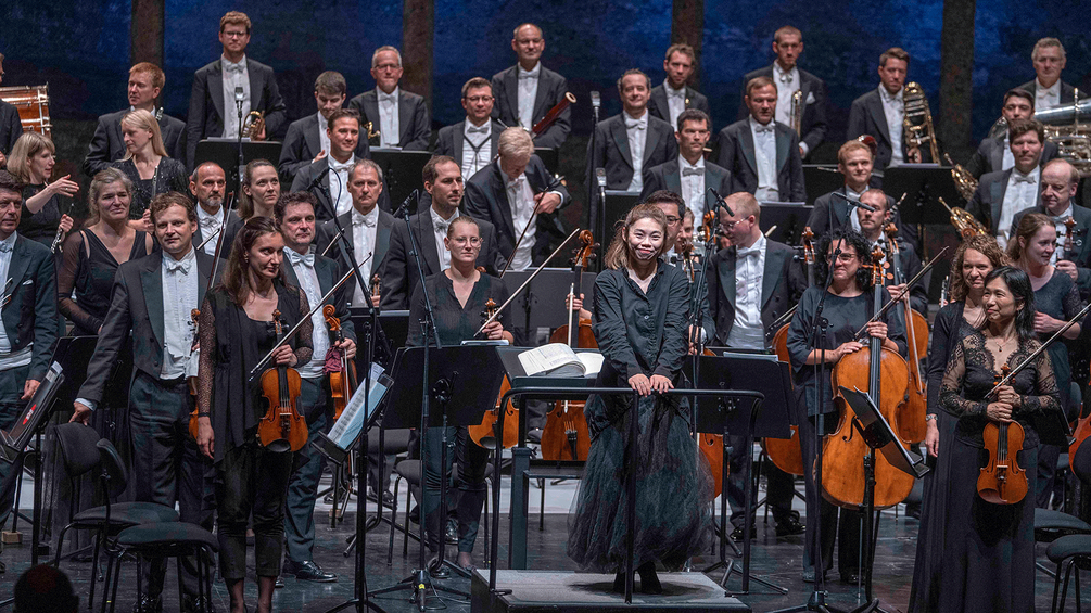 SALZBURGER FESTSPIELE/MARCO BORRELLI Elim Chan (Dirigentin), ORF Radio-Symphonieorchester Wien