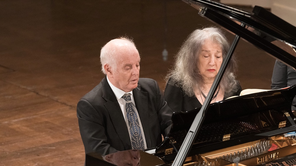 Martha Argerich und Daniel Barenboim