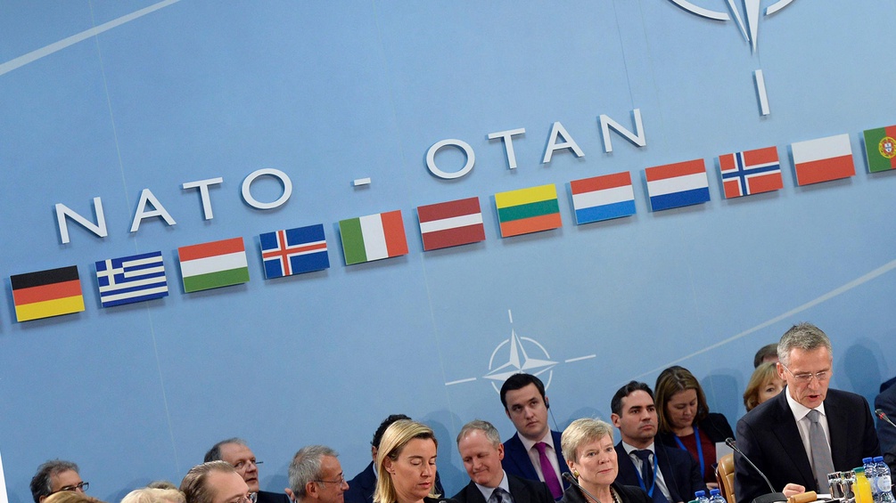 Im NATO-Hauptsitz