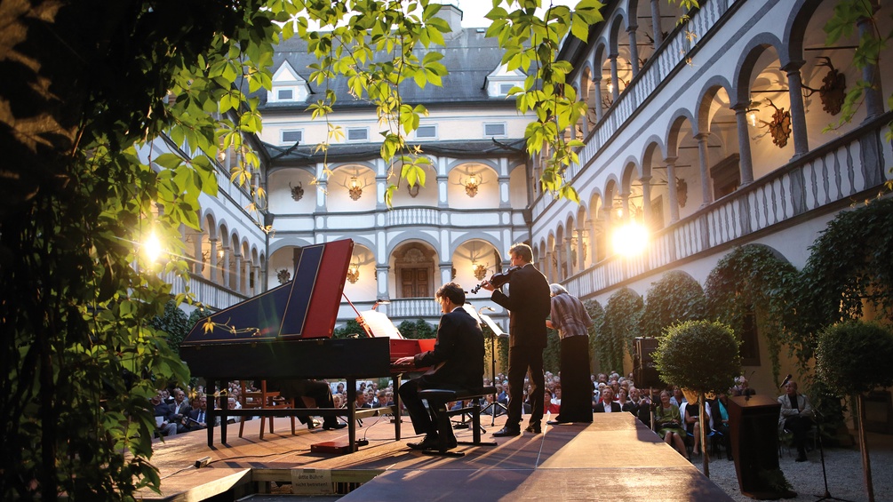 Donaufestwochen im Strudengau auf Schloss Greinburg: Eröffnungskonzert